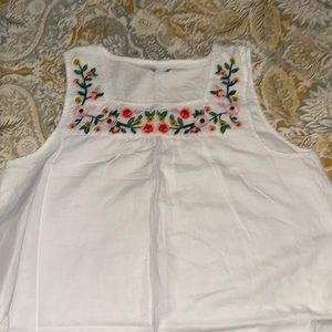 J crew Factory Dress. White. Size M